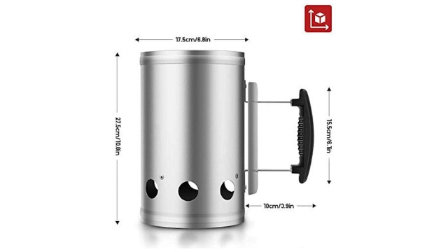 Charcoal Chimney Starter 11